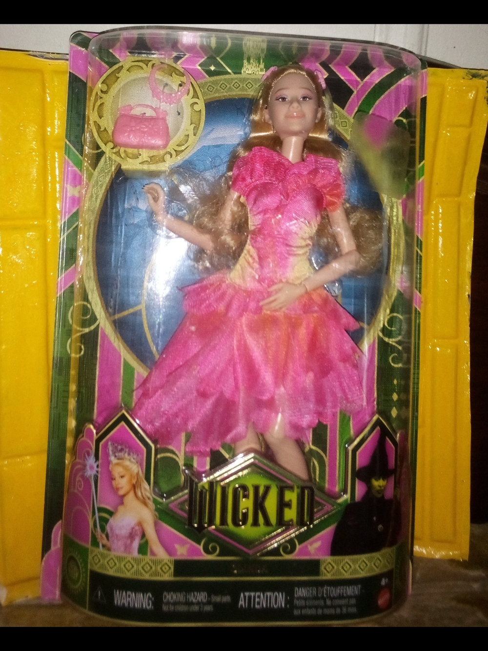 Ozdust Ballroom Glinda Barbie Doll Wicked Wizard of Oz Mattel Pink - Picture 2 of 11